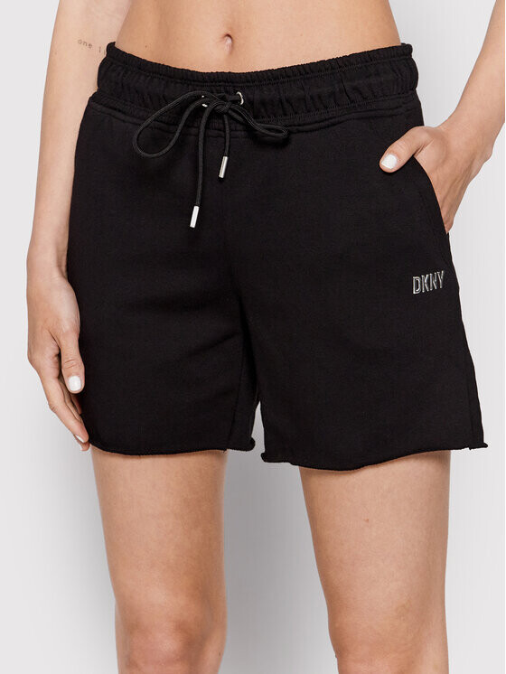 

Спортивные шорты regular fit Dkny Sport, черный