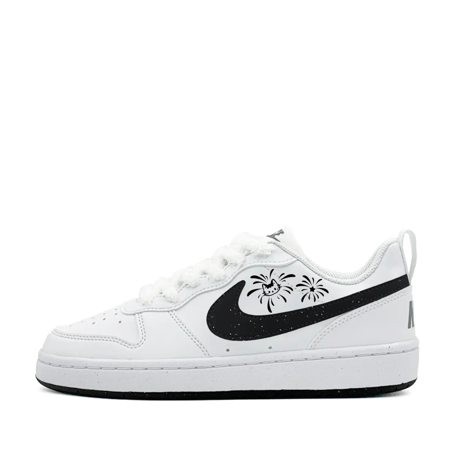 

Nike Court Borough Firework Kitten, милый, минималистичный стиль, универсальный, модный, индивидуальный трендовый синтетическая кожа