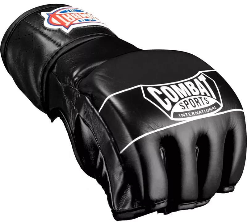 

Традиционные боевые перчатки для единоборств ММА Combat Sports, черный