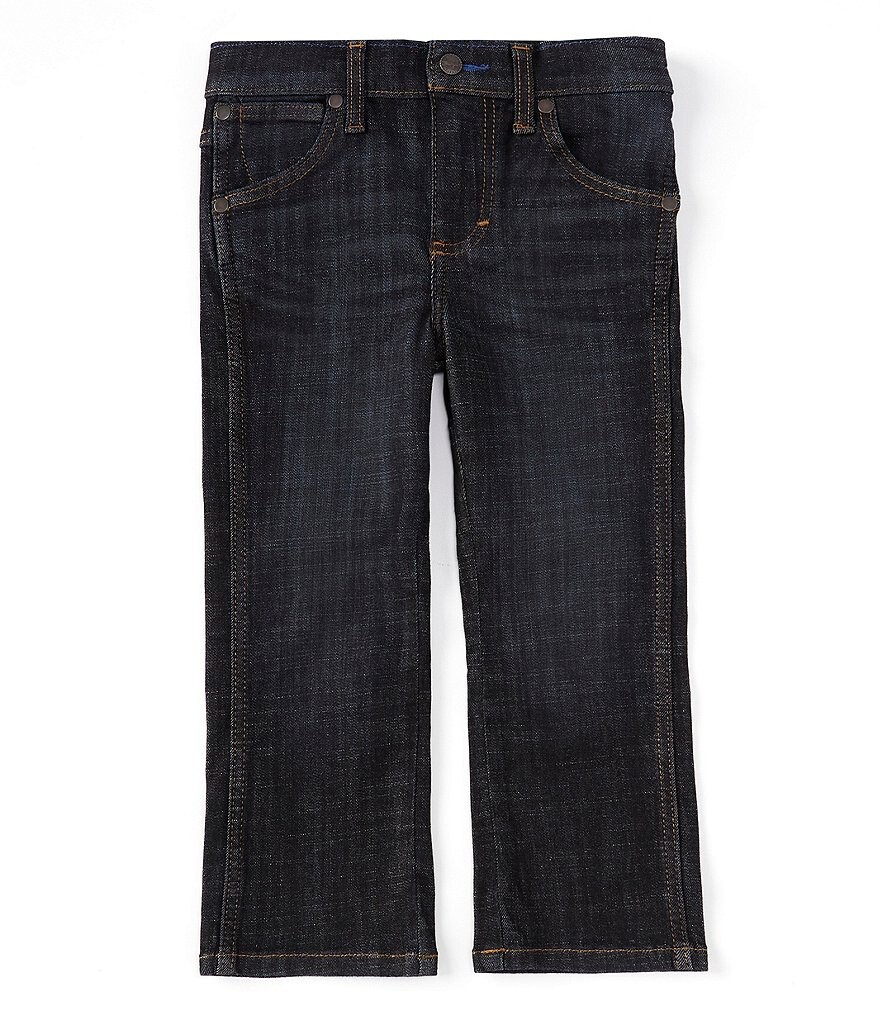 

Джинсы Wrangler Little Boys 2T-7 Retro Slim Fit из денима, синий