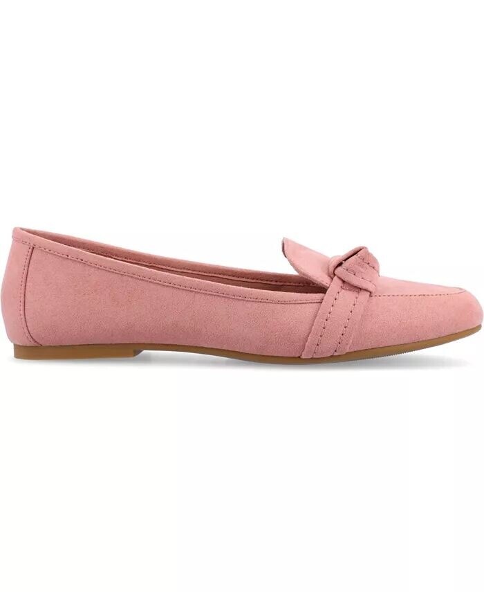 Женские туфли Marci Slip On Flats Journee Collection, розовый — фото 2