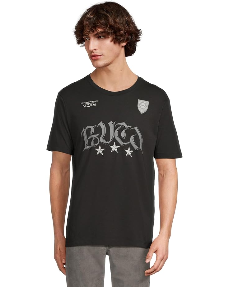

Мужская футболка RVCA RVCA Star FC, Black, Черный, Мужская футболка RVCA RVCA Star FC, Black