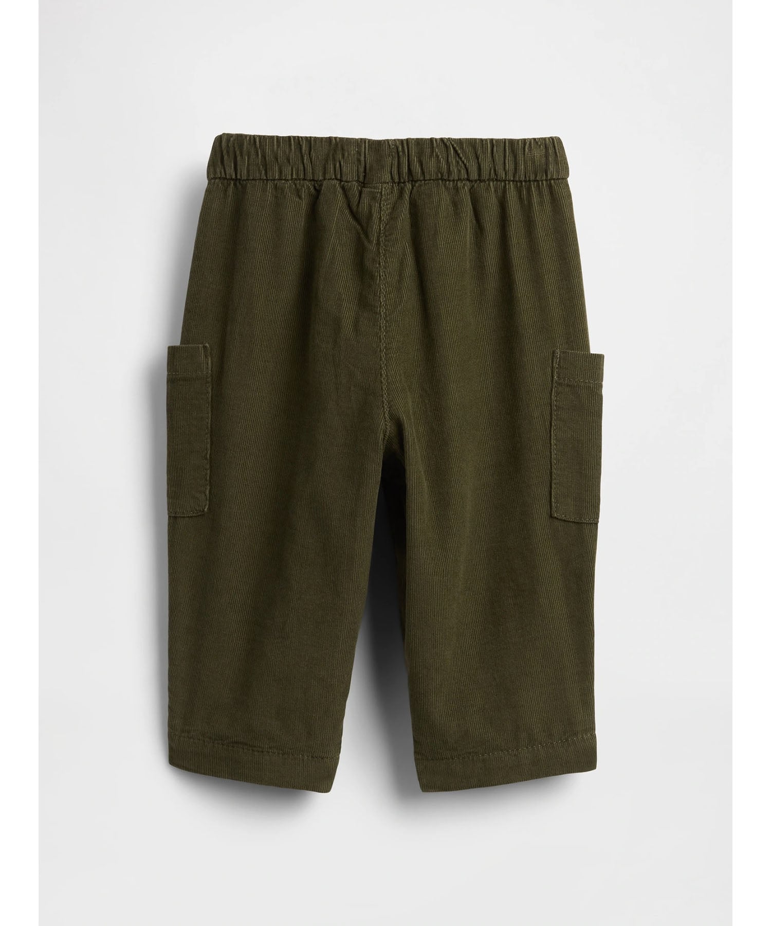 (K) Вельветовые штаны на резинке (детские) GAP, ARMY JACKET GREEN — фото 2