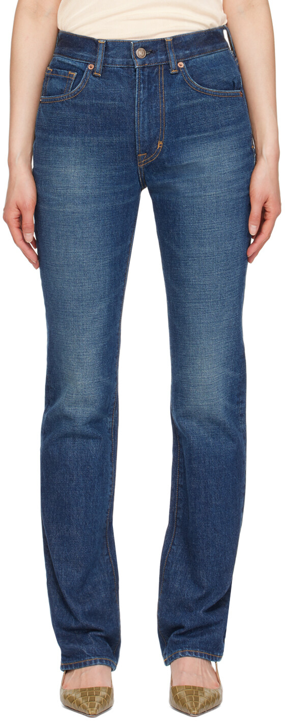 

Синие джинсы Stonewashed TOM FORD