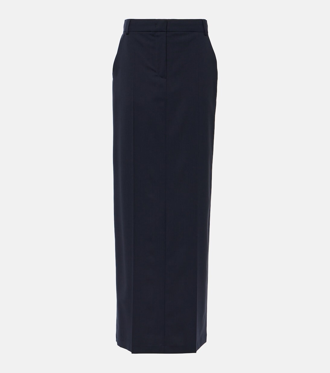 

Шерстяная юбка макси circeo Max Mara, синий