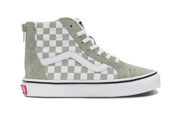 Кроссовки sk8-hi zip shoes 'olive' Vans, зеленый — фото 2