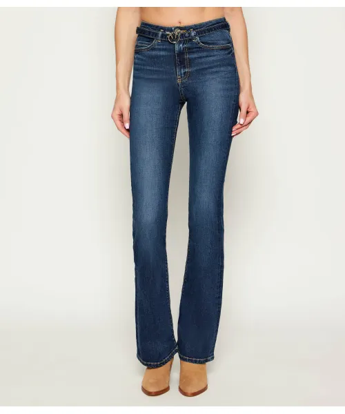 

Джинсы Флора Flare fit Pinko, синий