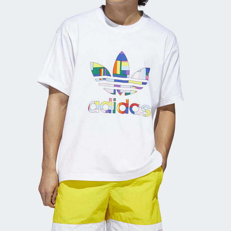 Футболка TRICOU мужская белая Adidas Originals, белый — фото 3