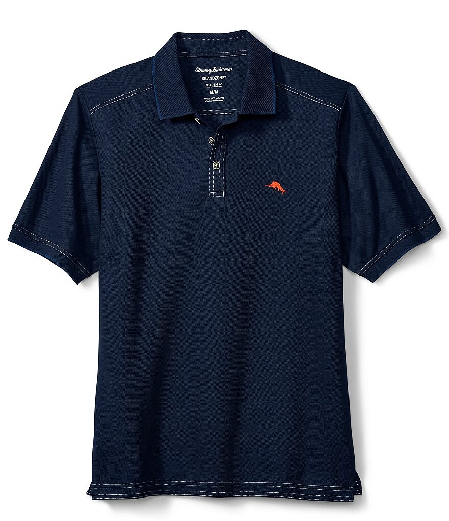 

Рубашка поло с короткими рукавами Tommy Bahama Emfielder 2.0, синий