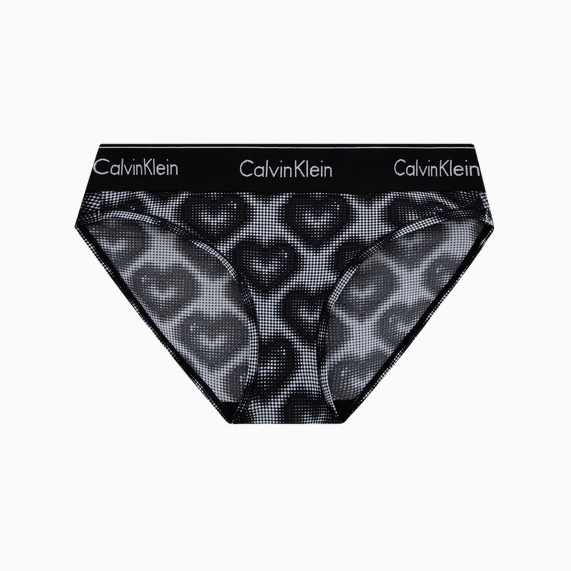 

Трусы-бикини женские Calvin Klein с сердечком, красный