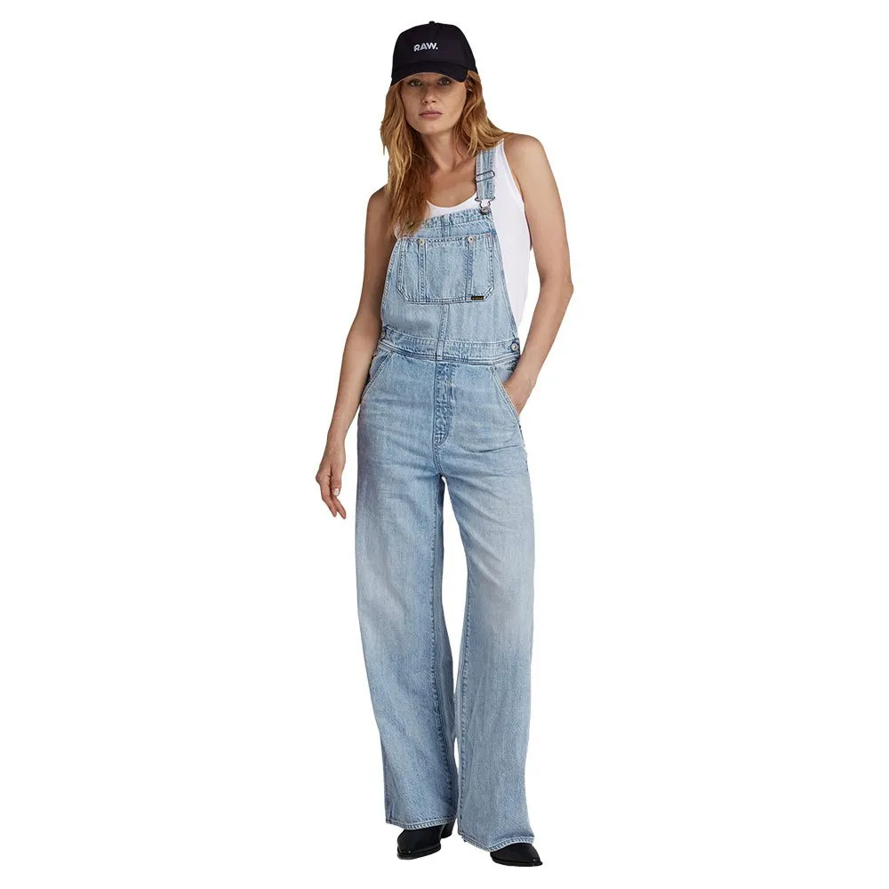 

Комбинезон G-Star Leg Dungaree Straight Fit, синий