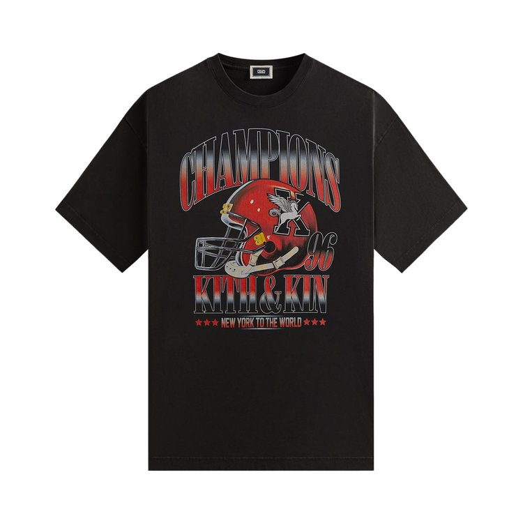 

Футболка Kith & Kin Champions 1996 Vintage Tee, черный