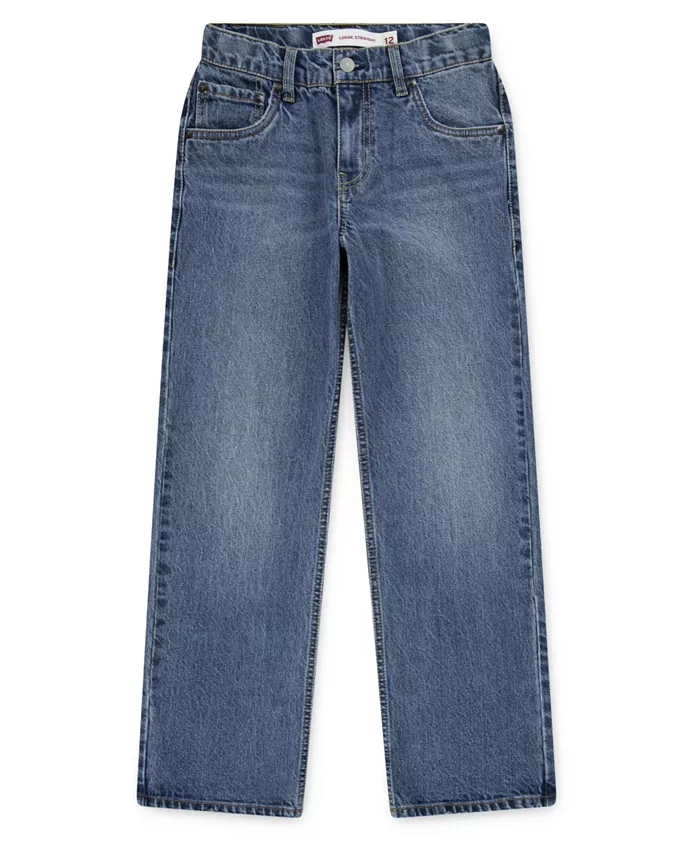 

Большие парни 565 прямые джинсы свободного кроя Levi'S, синий