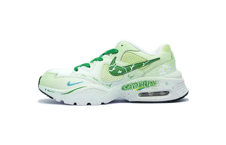 

Кроссовки Air Max Fusion женские с низким верхом, зеленые Nike