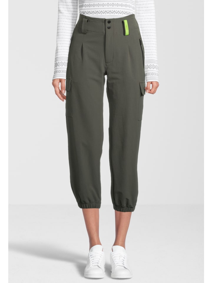 

Rh+ Уличные брюки-карго 4 Seasons, цвет еловой зелени