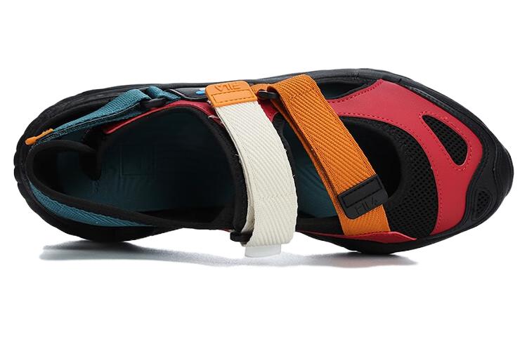 Сандалии Fila Fusion Conch, цвет «Черный с разноцветными вставками» — фото 2