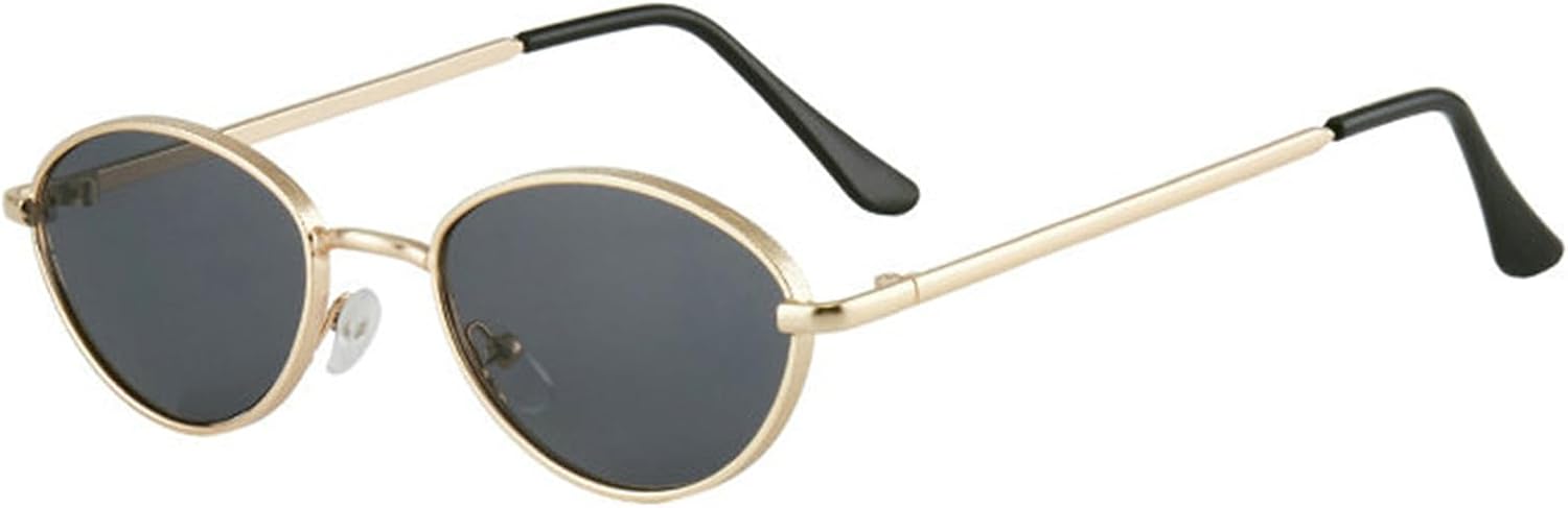 

Модные металлические солнцезащитные очки «кошачий глаз» в винтажном стиле, маленькие, стильные, овальные, для активного отдыха, с защитой от УФ-излучения UV400, для женщин и мужчин willochra, C2