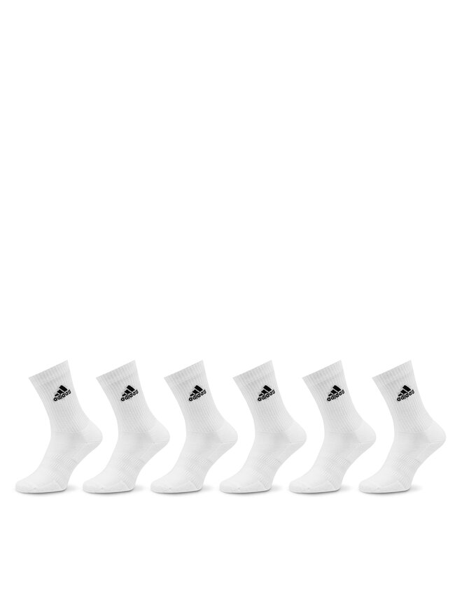 

Носки Cushioned Sportswear Crew Socks 6 Pairs adidas, белый