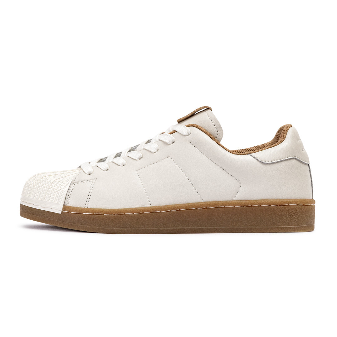 

Кроссовки MADEN Stylish Skateboarding Shoes Unisex Low-top White/Brown, коричневый