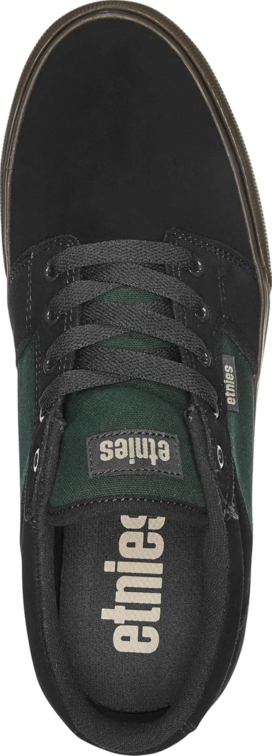 Кроссовки для скейтбординга Etnies Barge LS, черный/коричневый/зеленый — фото 2