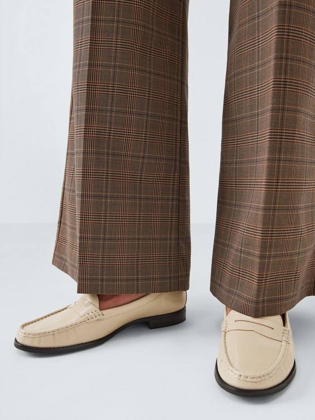 Пенни лоферы из лаковой кожи John Lewis, Beige — фото 2