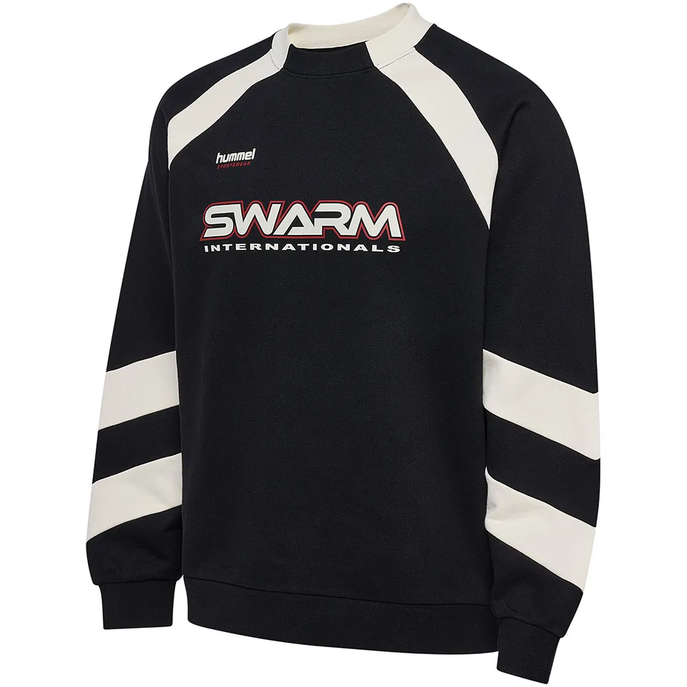 

Толстовка спортивная Hummel Oversized Crew Sportswear Swarm, черный