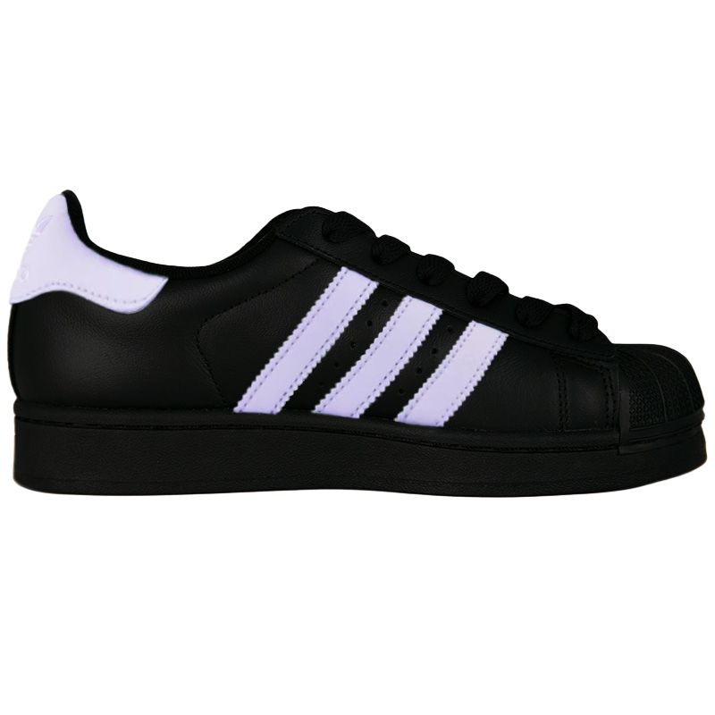 Adidas Originals Superstar 2 Love Confession Balloons Abrasion Resistant Low top Kids' Skateboarding Shoes Black Purple — фото 3