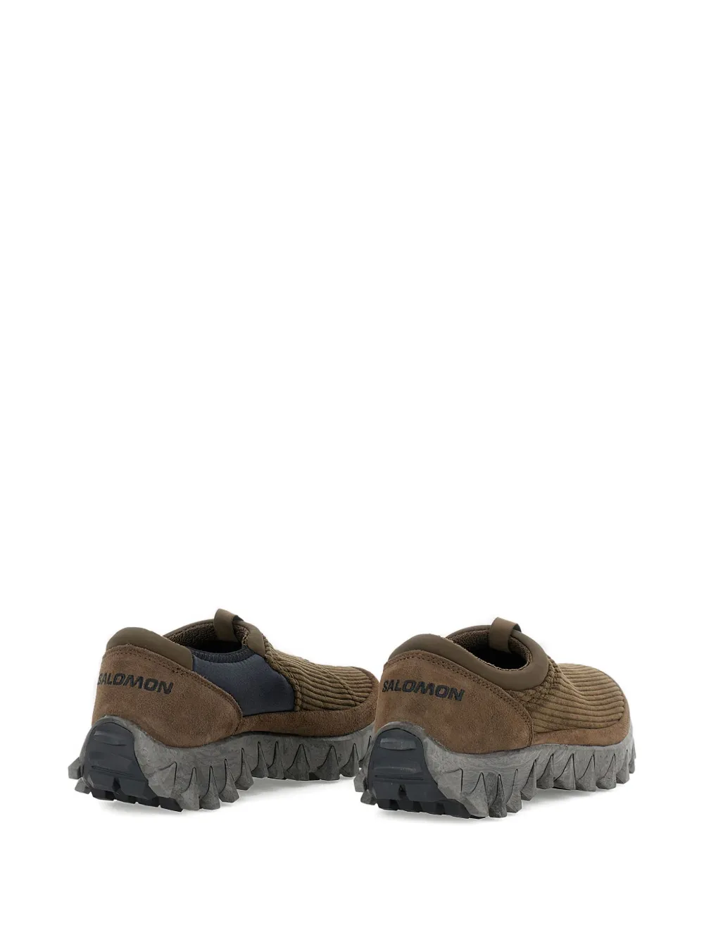 Вельветовые слипоны Snowclog Salomon, коричневый — фото 4
