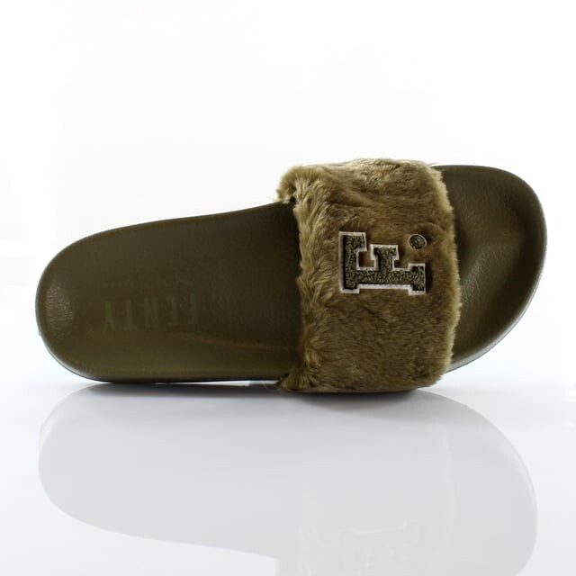 Женские шлепанцы X bleifenty fu Puma, зеленый