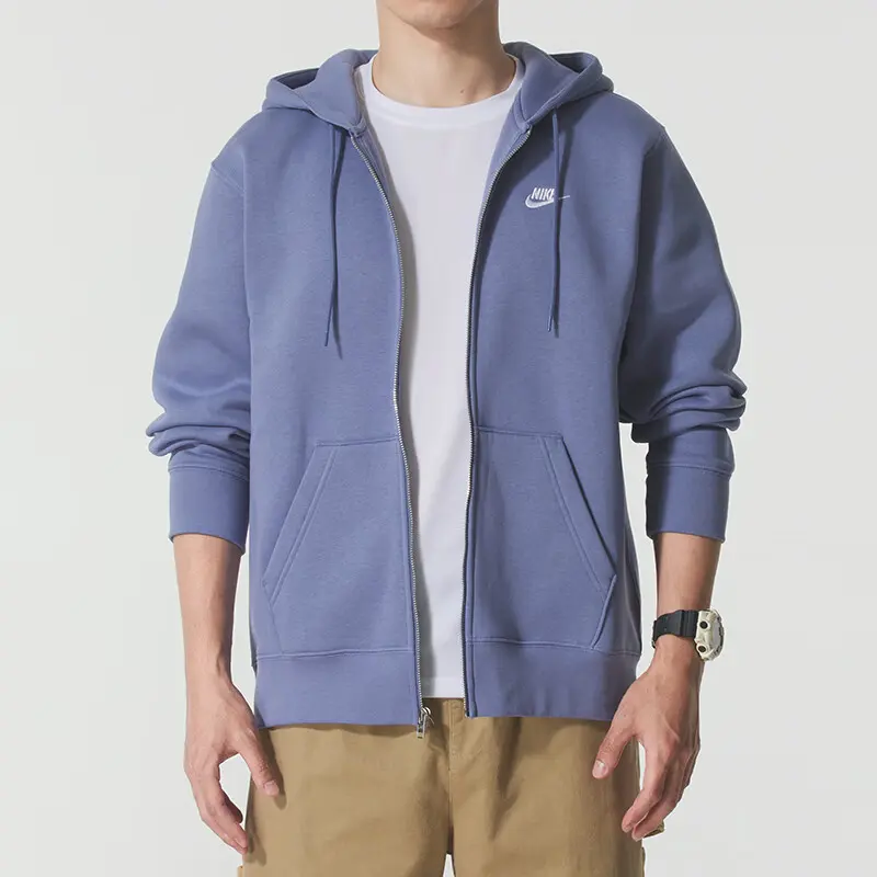 Nike Клубная куртка Men's World Indigo/World Indigo/White — фото 4