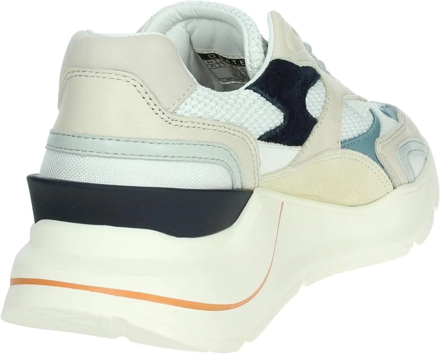 D.A.T.E. Кроссовки Date Man Running Fuga Jaquard White Blue — фото 3