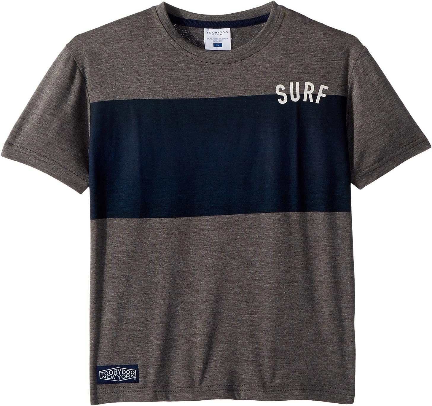 

Футболка Toobydoo Charcoal Grey Surf Tee (Toddler/Little Kids/Big Kids), цвет Charcoal Grey