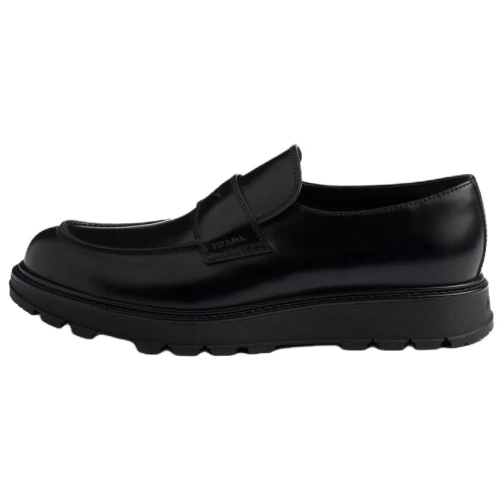 Мужские лоферы PRADA Black