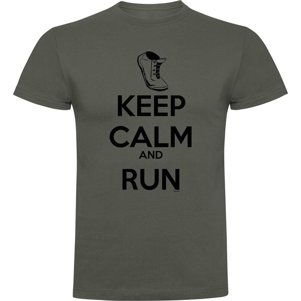 

Футболка Kruskis Keep Calm And Run, зеленый