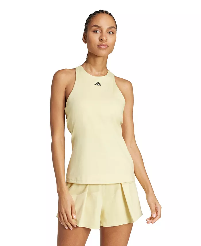 

Женский теннисный топ Climacool Y-Tank adidas, желтый