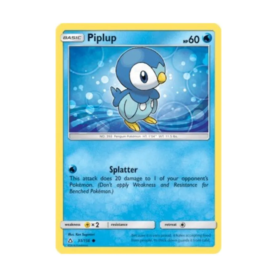 

CCG Пиплуп (31) (C) #31, Pokemon - Sun & Moon - Ultra Prism - Singles