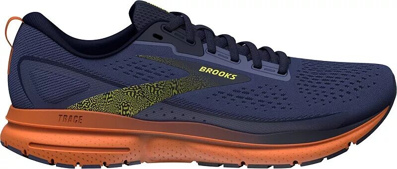

Мужские кроссовки Brooks Trace 3, синий/оранжевый, Серый, Мужские кроссовки Brooks Trace 3, синий/оранжевый