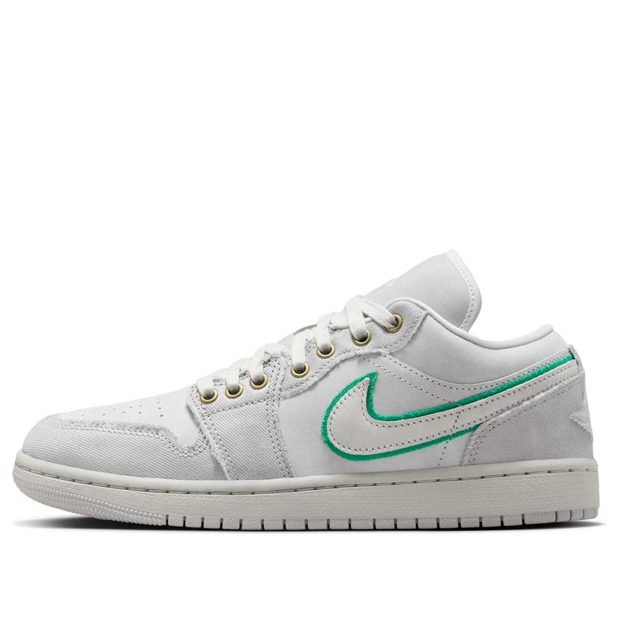 Кроссовки (WMNS) Air Jordan 1 Low SE 'Distressed Light Smoke Grey', серый