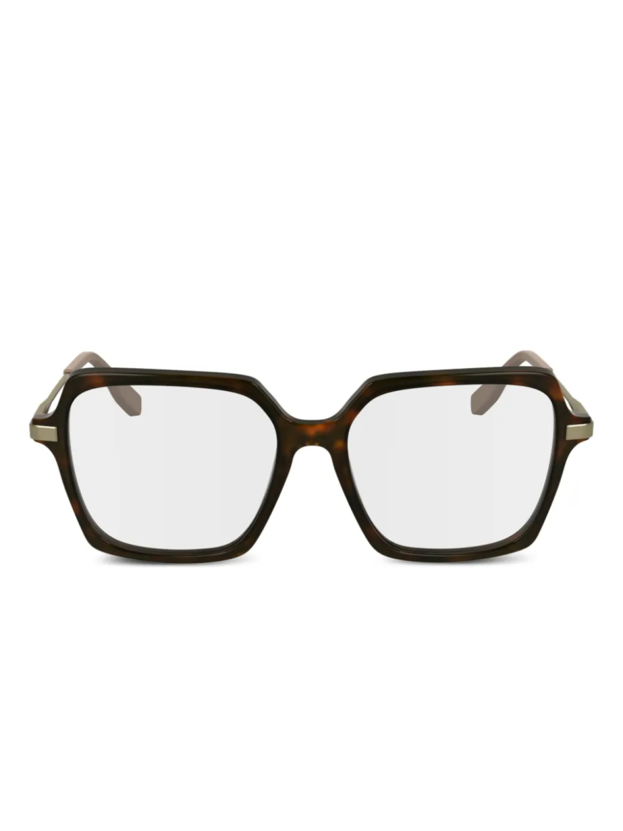 

Karl Lagerfeld square-frame очки, коричневый