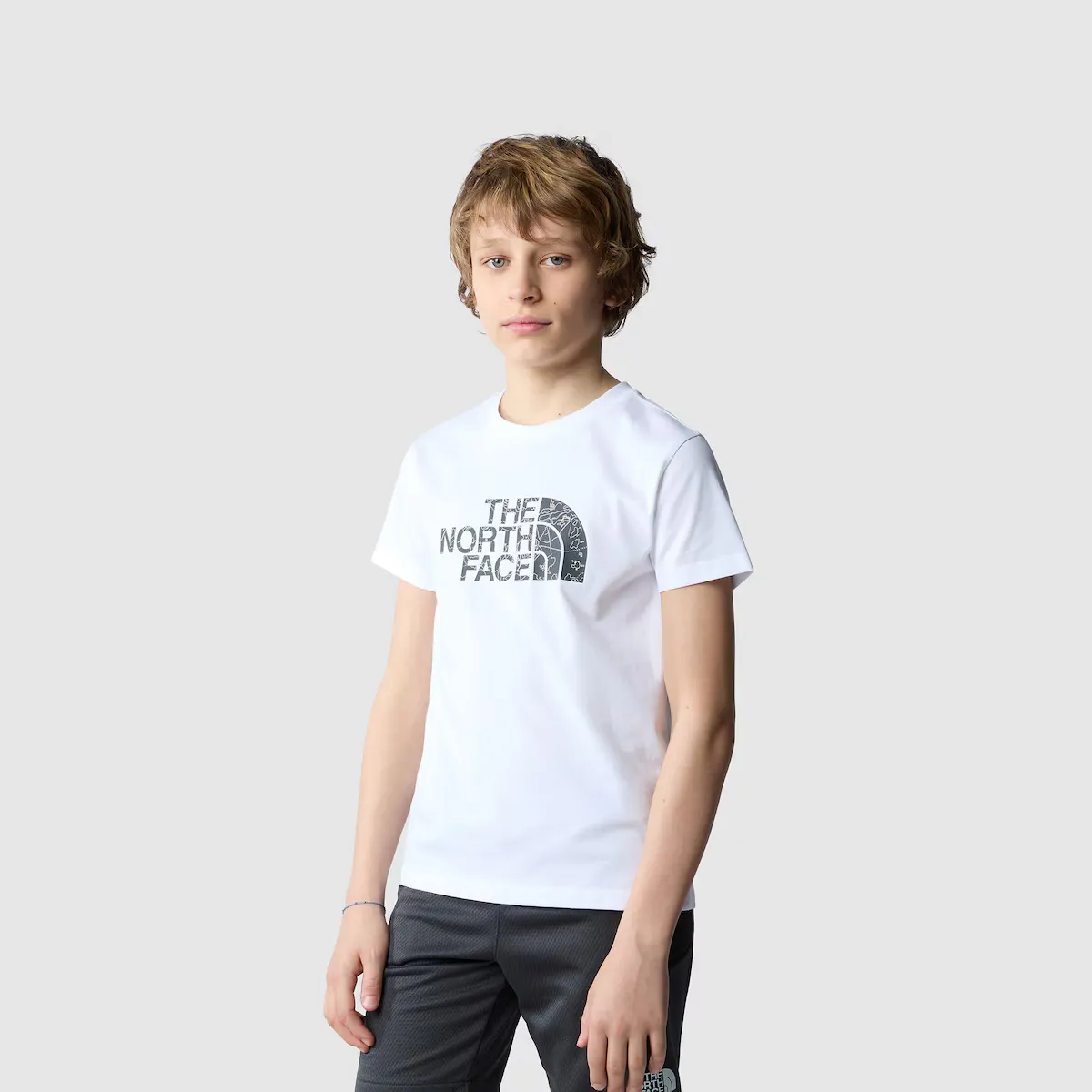 

Easy The North Face Детская футболка, серый