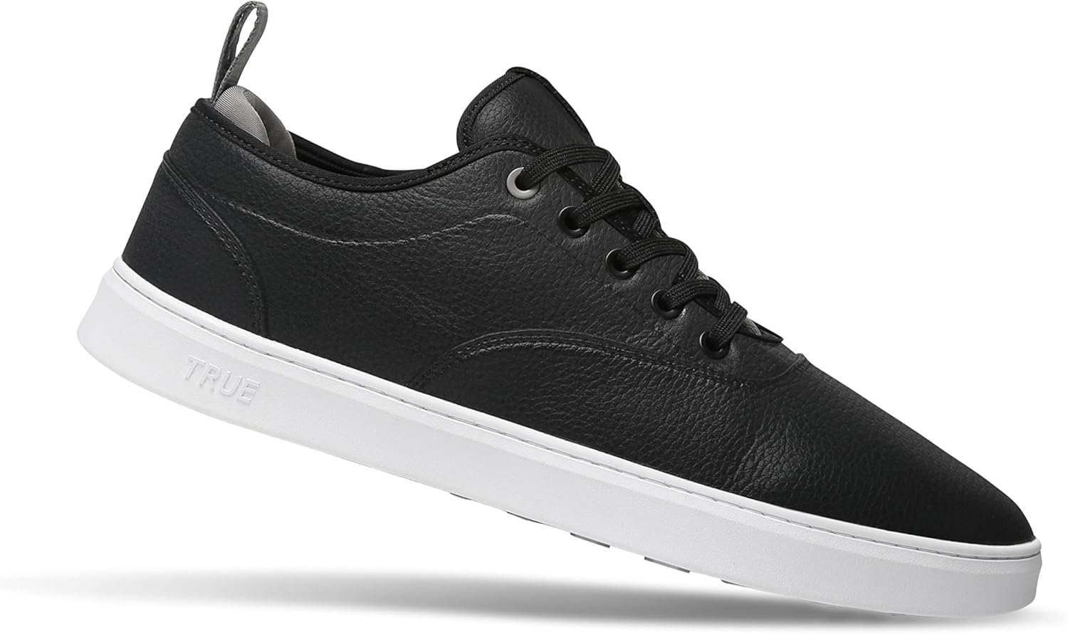 Мужские кроссовки TRUE Linkswear FS-01 - водоотталкивающие, из экологичной натуральной кожи, классический стиль для круглосуточного ношения, черный — фото 3