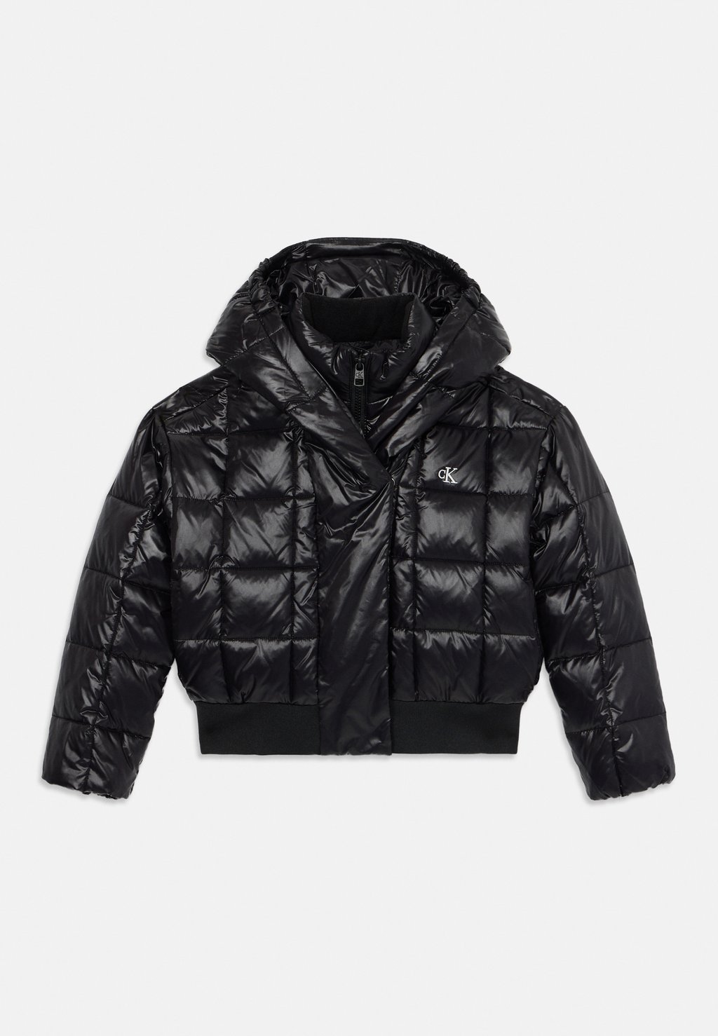 

Зимняя куртка ARCHIVE GRID PUFFER JACKET Calvin Klein Jeans, черный