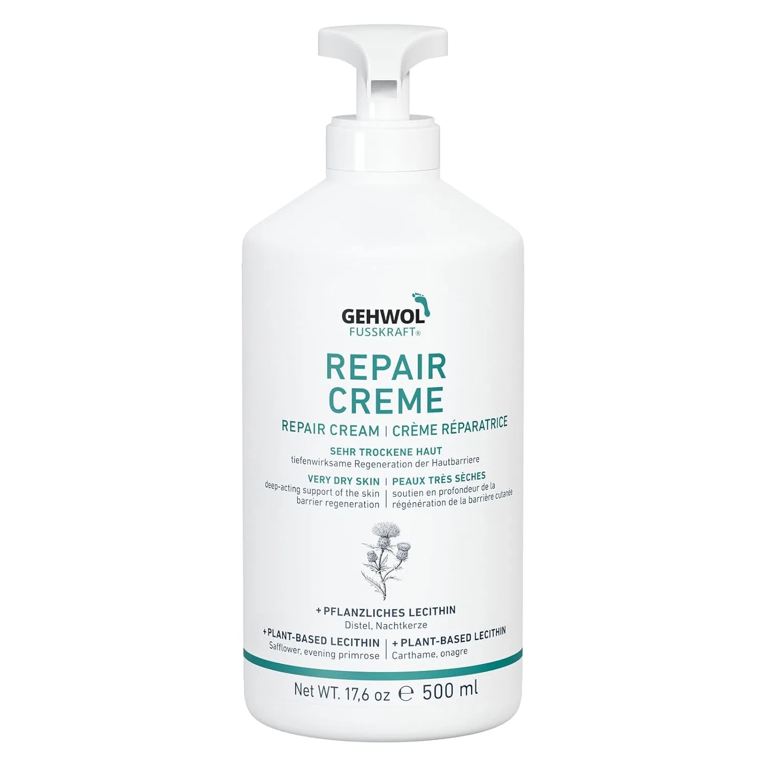 Восстанавливающий крем для ног «Fusskraft Repair Cream» 500 мл от GEHWOL Gehwol