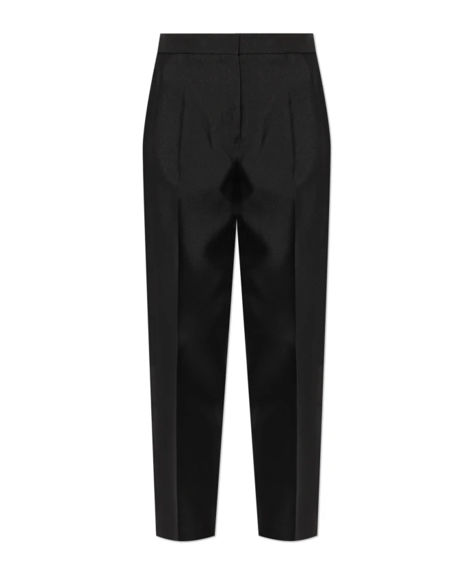 

Плиссированные брюки Jil Sander, черный