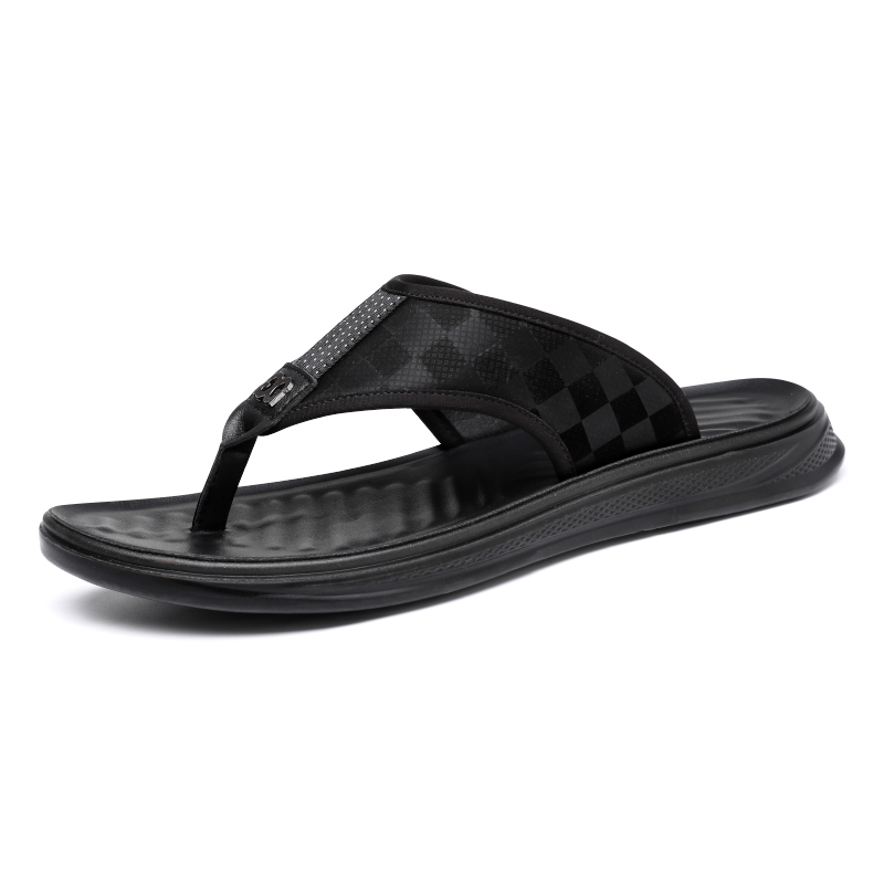 

AIBAOLUO Устойчивые к запаху и истиранию шлепанцы для мужчин Black