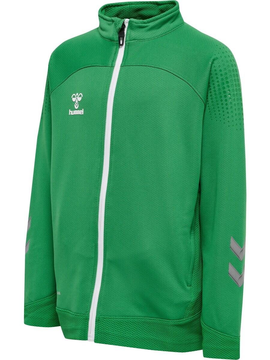 Спортивная толстовка Hummel Athletic Zip-Up Hoodie Lead, зеленый — фото 2