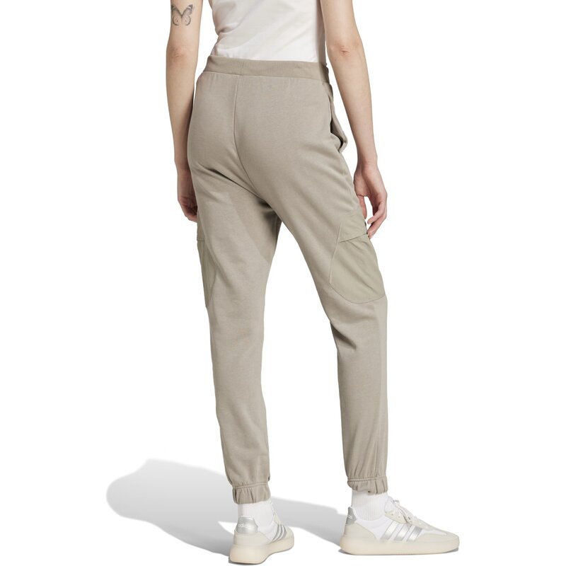 Брюки из комбинированного материала City Escape Adidas, цвет putbei — фото 3