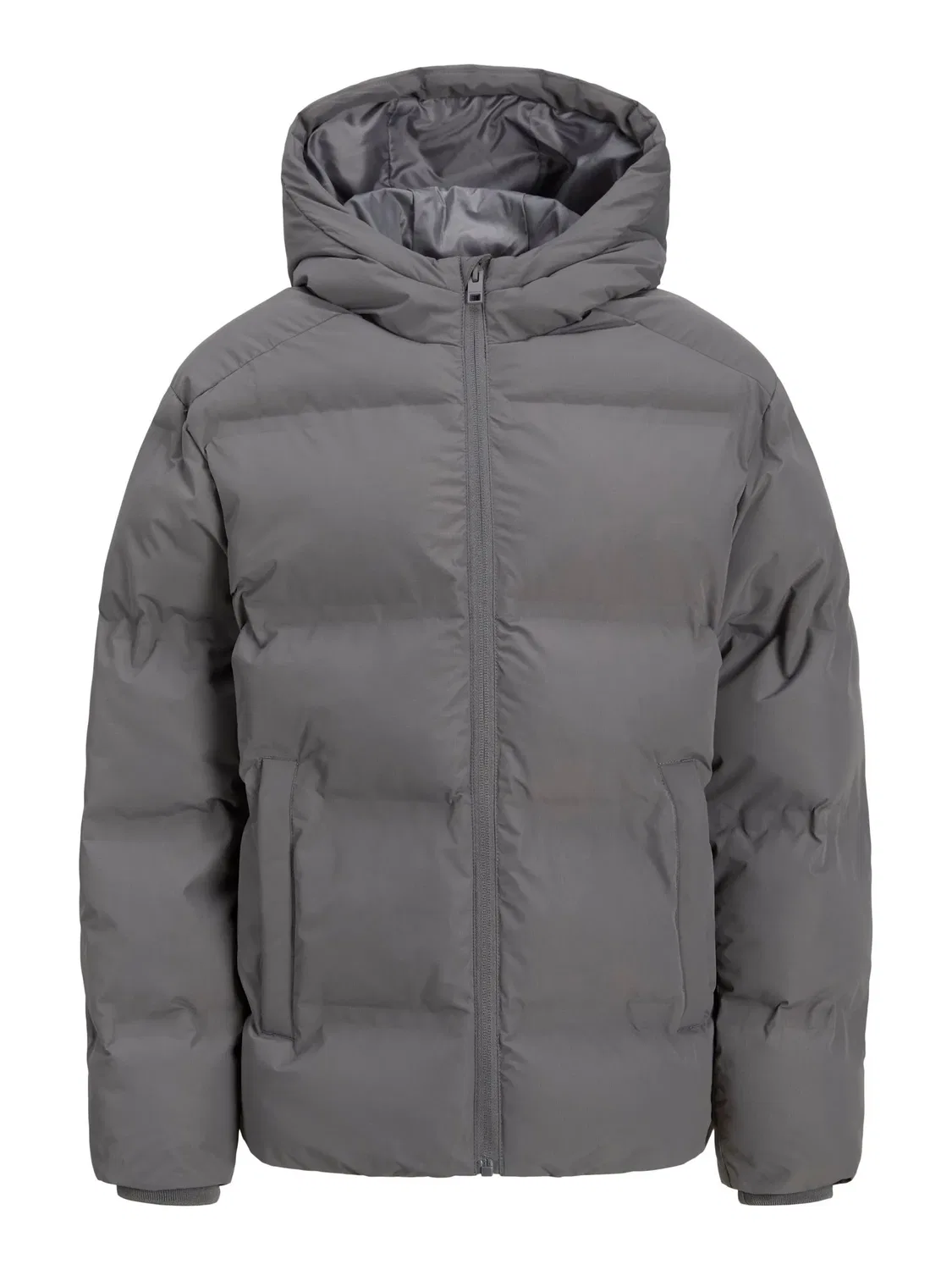 Стеганая куртка капюшон, JACK & JONES Junior, castlerock