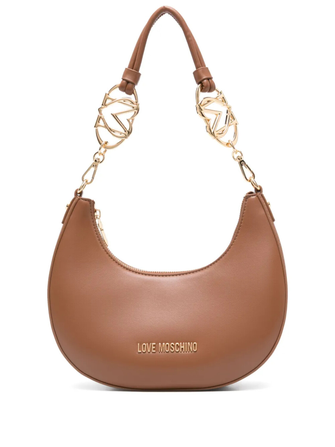 

Love Moschino сумка на плечо с логотипом, коричневый