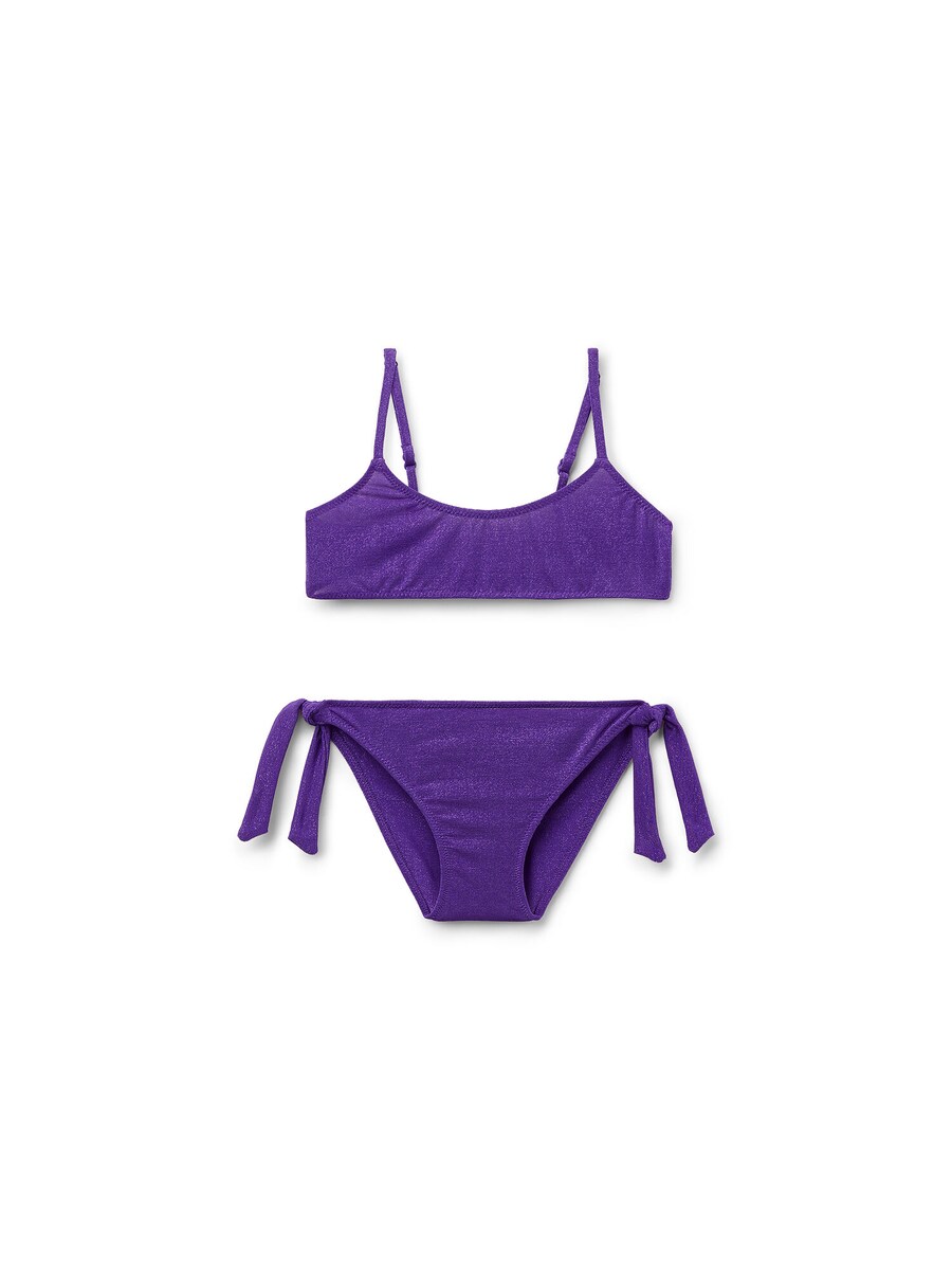 

Бралетт Бикини CALZEDONIA Metallic Glow, темно-фиолетовый